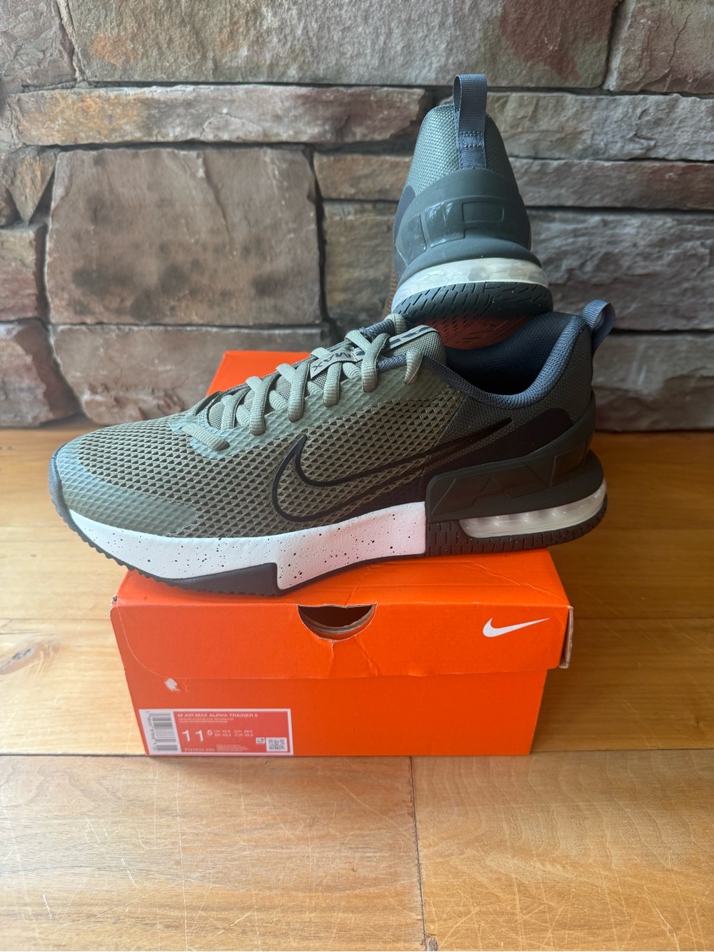 NIB/New Men’s Nike Air Max Alpha Trainer 6 Size 11.5